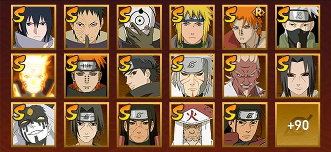 火影忍者V13 35S忍 72A忍 267忍 4089S碎片 24通灵 1000W战力 前500名 中忍