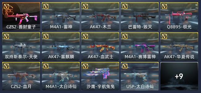 穿越火线：枪战王者23英雄武器 16万化 专家