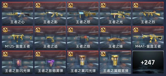 穿越火线：枪战王者V9 25王者 250英雄武器 11英雄角色 500万化 新锐