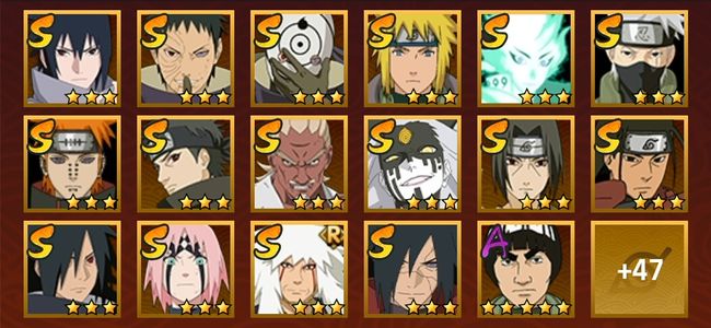 火影忍者V11 20S忍 44A忍 172忍 2430S碎片 20通灵 900W战力 前500名 上忍