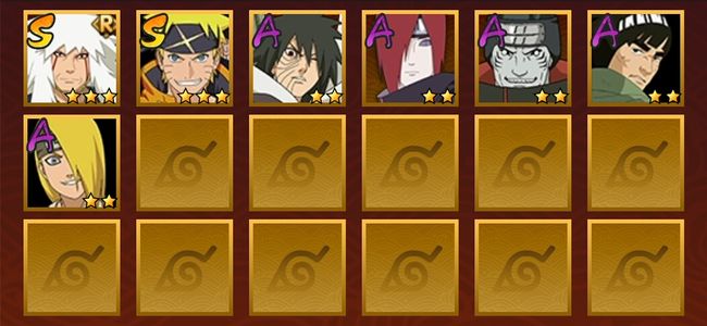 火影忍者V4 2S忍 5A忍 32忍 258S碎片 6通灵 100W战力 上忍