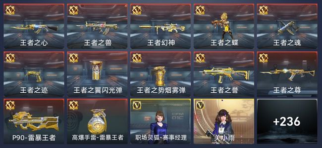 穿越火线：枪战王者12王者 240英雄武器 10英雄角色 402万化 枪圣SSS