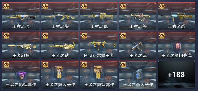 穿越火线：枪战王者V8 17王者 英雄武器 万化 精英