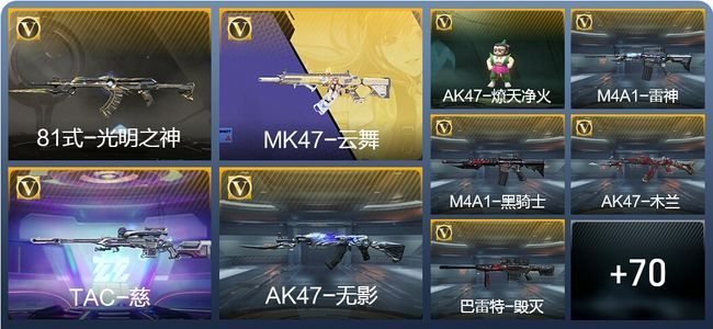 穿越火线：枪战王者2王者武器 79英雄武器 2英雄角色 129万化 专家S