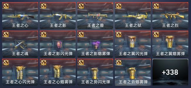 穿越火线：枪战王者V6 28王者 343英雄武器 9英雄角色 520万化 专家S