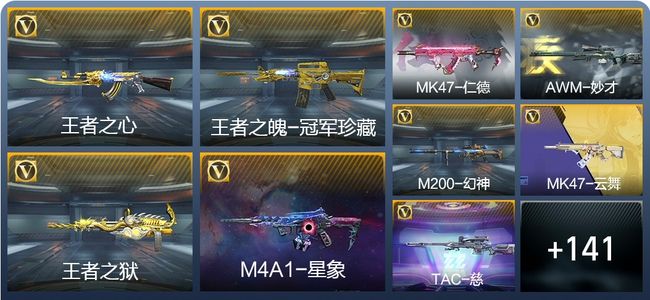 穿越火线：枪战王者V6 10王者武器 151英雄武器 5英雄角色 277万化 专家S