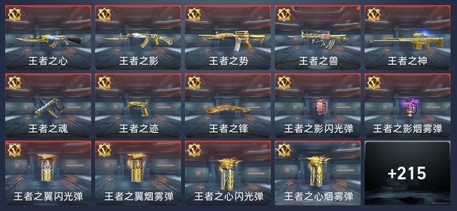 穿越火线：枪战王者V7 24王者 251英雄武器 389万化 新锐
