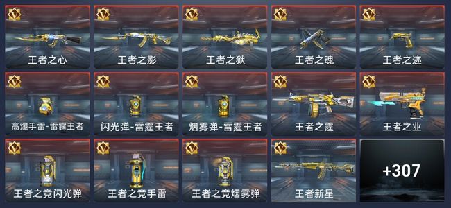 穿越火线：枪战王者V6 20王者 311英雄武器 10英雄角色 559万化 枪神