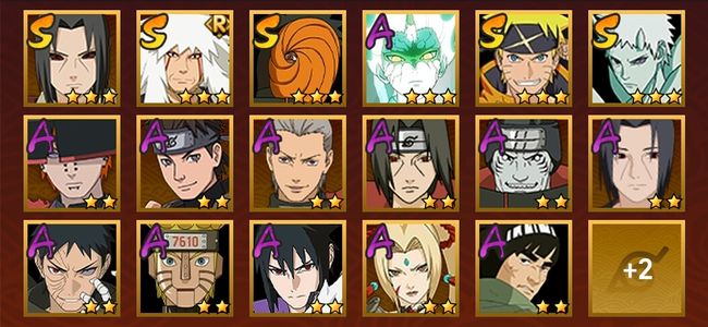 火影忍者V10 5S忍 14A忍 78忍 782S碎片 13通灵 300W战力 上忍