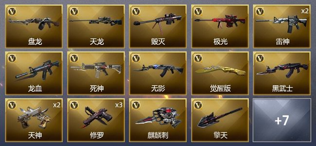 穿越火线（CF）20V武器 2V角色 6皮肤 可排位 新锐