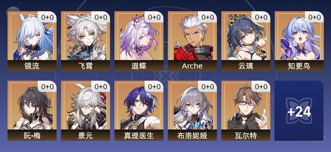 崩坏：星穹铁道13黄 13角色黄 13五星角色 30级 女主