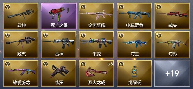 穿越火线（CF）24V武器 13皮肤 可排位 传奇
