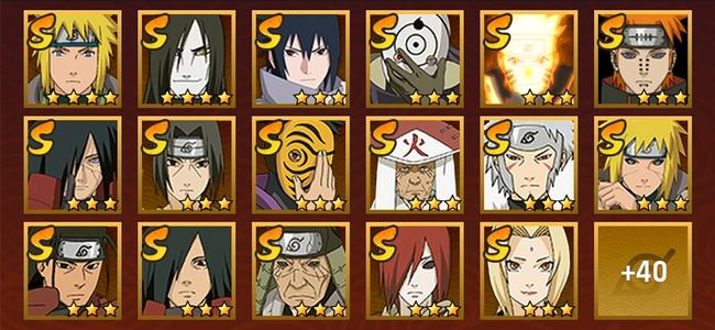 火影忍者V11 21S忍 36A忍 197忍 3036S碎片 19通灵 1000W战力 前1000名 见习