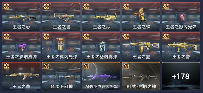 穿越火线：枪战王者V4 11王者 211英雄武器 251万化 新锐