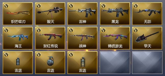 穿越火线（CF）23V武器 23V角色 10皮肤 可排位