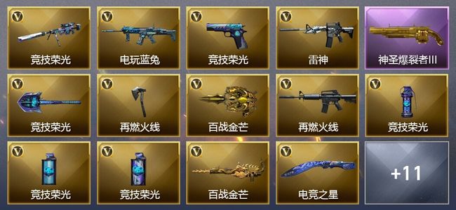 穿越火线（CF）16V武器 29V角色 4皮肤 可排位