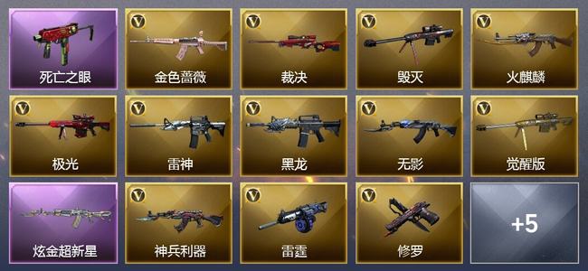 穿越火线（CF）0传说角色 0传说武器 0王者武器 1炫金武器 17V武器 10V角色 6皮肤 可排位 无
