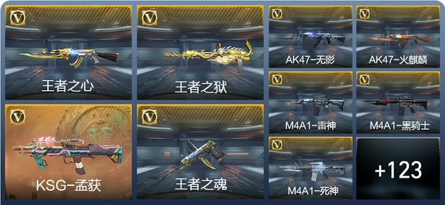 穿越火线：枪战王者V3 11王者武器 149英雄武器 3英雄角色 456万化 专家
