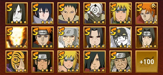 火影忍者V14 33S忍 84A忍 333忍 4123S碎片 26通灵 1000W战力 前500名 中忍