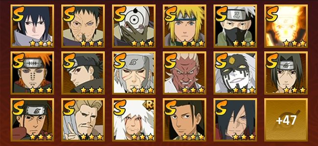 火影忍者V13 19S忍 45A忍 175忍 2078S碎片 17通灵 700W战力 前1000名 中忍