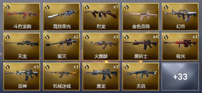 穿越火线（CF）2王者武器 85V武器 2V角色 13皮肤 可排位 新锐