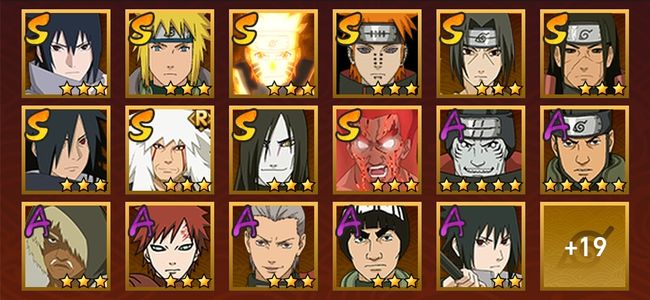 火影忍者V8 10S忍 26A忍 139忍 1569S碎片 15通灵 600W战力 见习