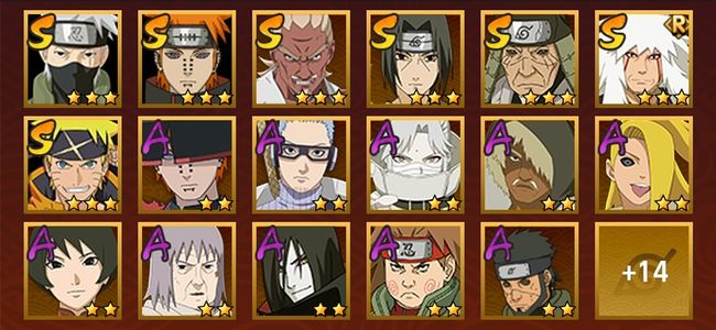 火影忍者V7 7S忍 24A忍 111忍 886S碎片 13通灵 400W战力 中忍