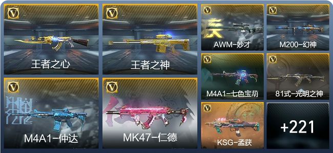 穿越火线：枪战王者V6 15王者武器 230英雄武器 9英雄角色 563万化 枪神