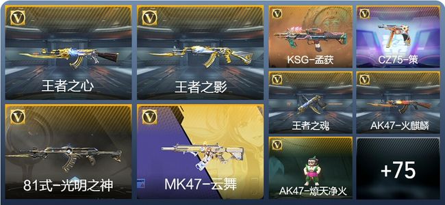穿越火线：枪战王者【苹果版】V2 4王者武器 98英雄武器 136万化 大师S