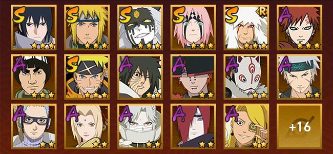 火影忍者V11 6S忍 27A忍 116忍 1028S碎片 15通灵 300W战力 暗部