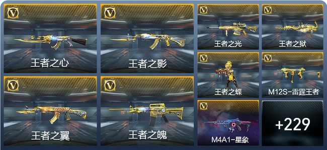 穿越火线：枪战王者V8 23王者武器 238英雄武器 10英雄角色 400万化 枪王S