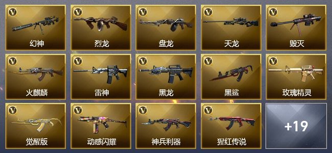 穿越火线（CF）31V武器 5皮肤 可排位 新锐