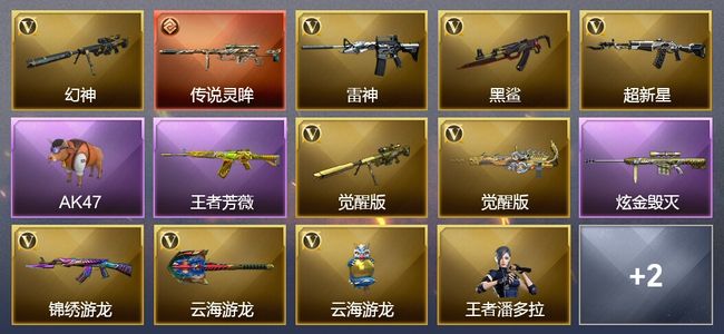 穿越火线（CF）1传说武器 1王者武器 1炫金武器 10V武器 1皮肤 可排位 精英