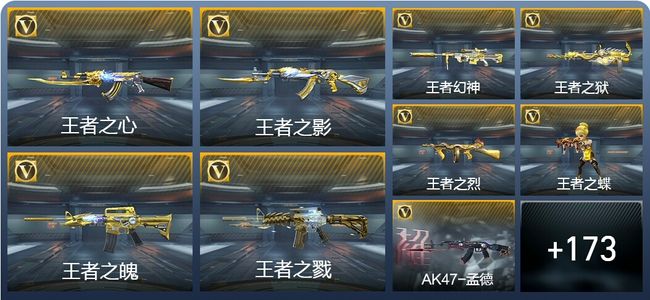 穿越火线：枪战王者V8 17王者武器 199英雄武器 5英雄角色 424万化 枪圣SSS