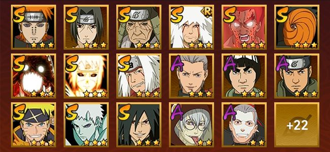 火影忍者V11 12S忍 27A忍 121忍 1393S碎片 16通灵 400W战力 前1000名 暗部