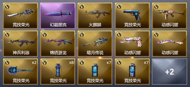 穿越火线（CF）35V武器 5皮肤 可排位 宗师