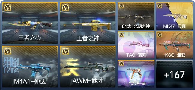 穿越火线：枪战王者V3 6王者武器 201英雄武器 7英雄角色 389万化 专家S