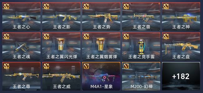 穿越火线：枪战王者V6 12王者 217英雄武器 299万化 枪神