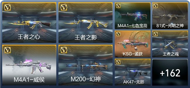 穿越火线：枪战王者V6 8王者武器 196英雄武器 3英雄角色 300万化 枪圣S