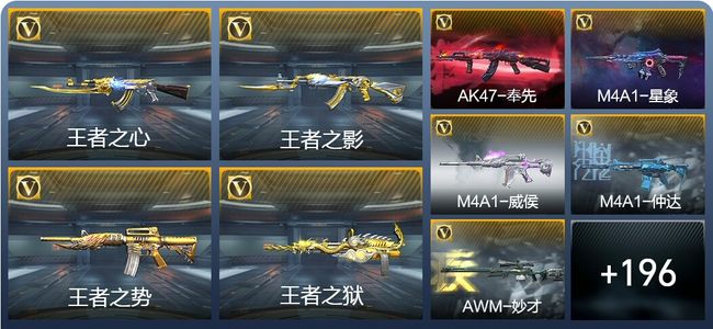 穿越火线：枪战王者11王者武器 205英雄武器 7英雄角色 356万化 专家S