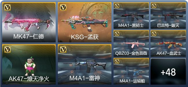 穿越火线：枪战王者67英雄武器 1英雄角色 123万化 大师SS