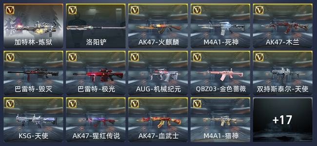 穿越火线：枪战王者31英雄武器 24万化 专家S