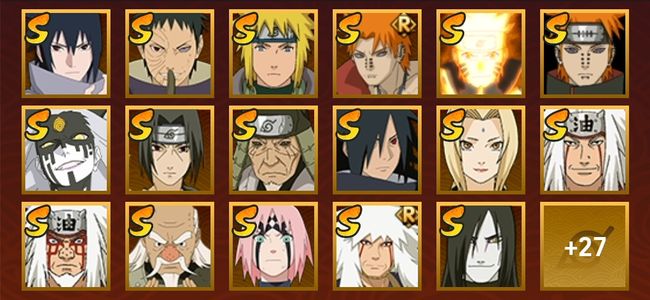 火影忍者V13 26S忍 37A忍 63忍 1000W战力 见习