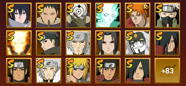 火影忍者V14 52S忍 78A忍 130忍 2000W战力 见习