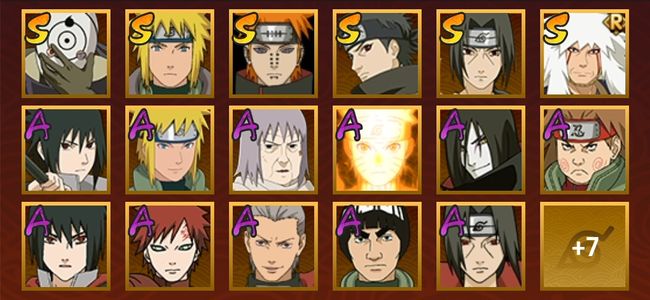 火影忍者V7 7S忍 18A忍 25忍 400W战力 见习