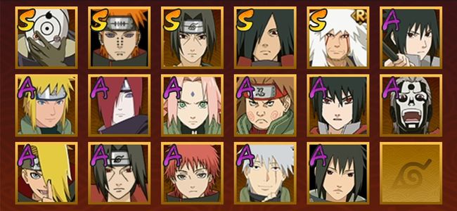 火影忍者V2 5S忍 15A忍 20忍 100W内战力 见习