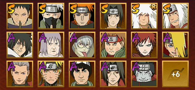 火影忍者V4 8S忍 21A忍 29忍 100W内战力 见习