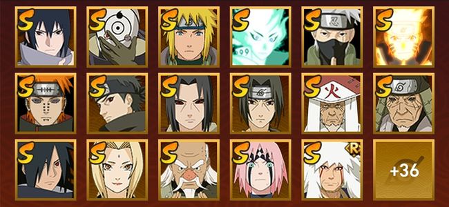 火影忍者V11 23S忍 37A忍 60忍 100W内战力 见习