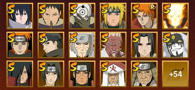 火影忍者V14 30S忍 41A忍 71忍 1000W战力 见习