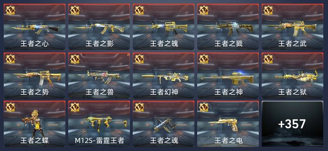 穿越火线：枪战王者V9 39王者 358英雄武器 13英雄角色 513万化 专家S